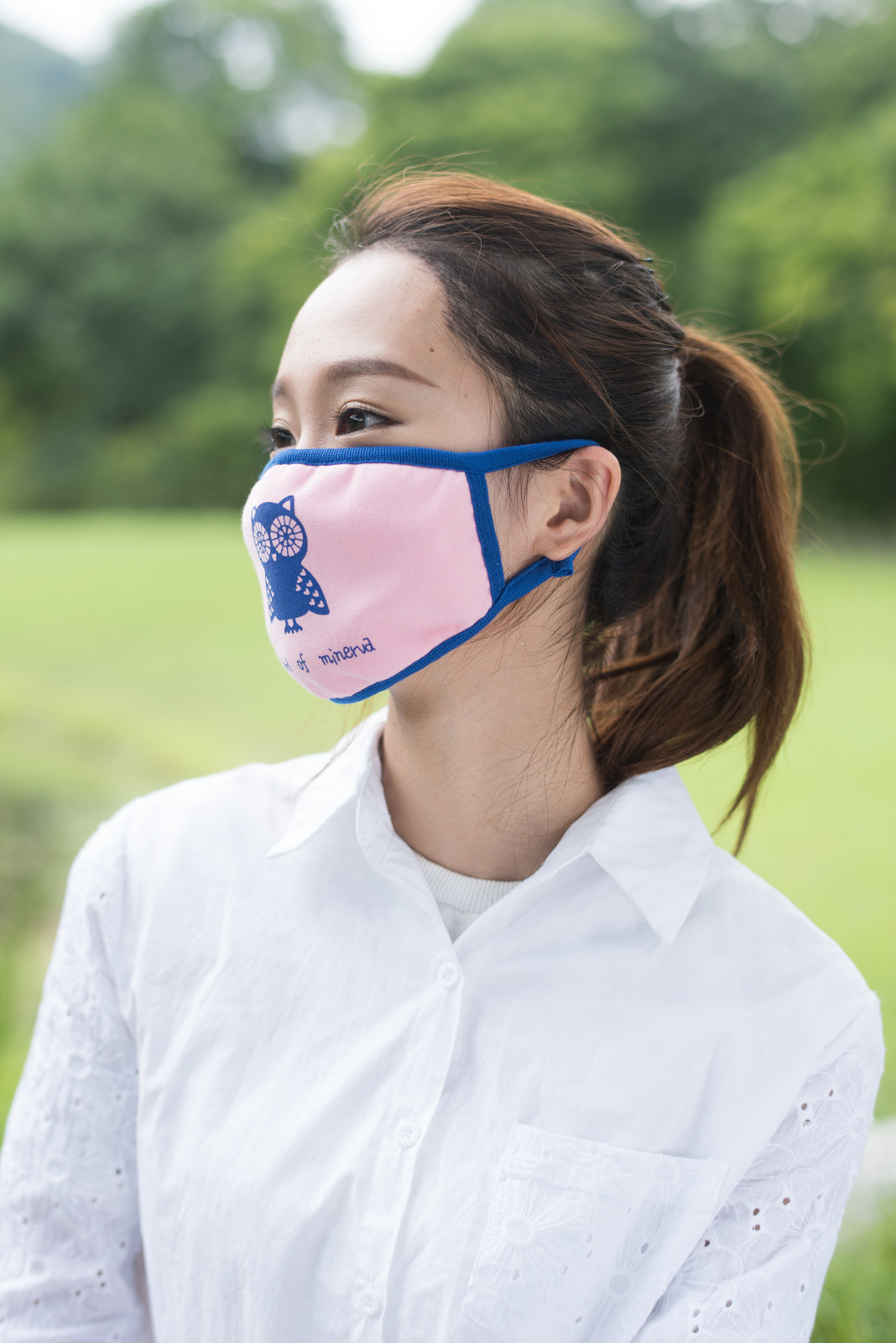 布丁熊韩版口罩批发 新款冬季时尚女生猫头鹰可爱口罩 棉质防雾霾