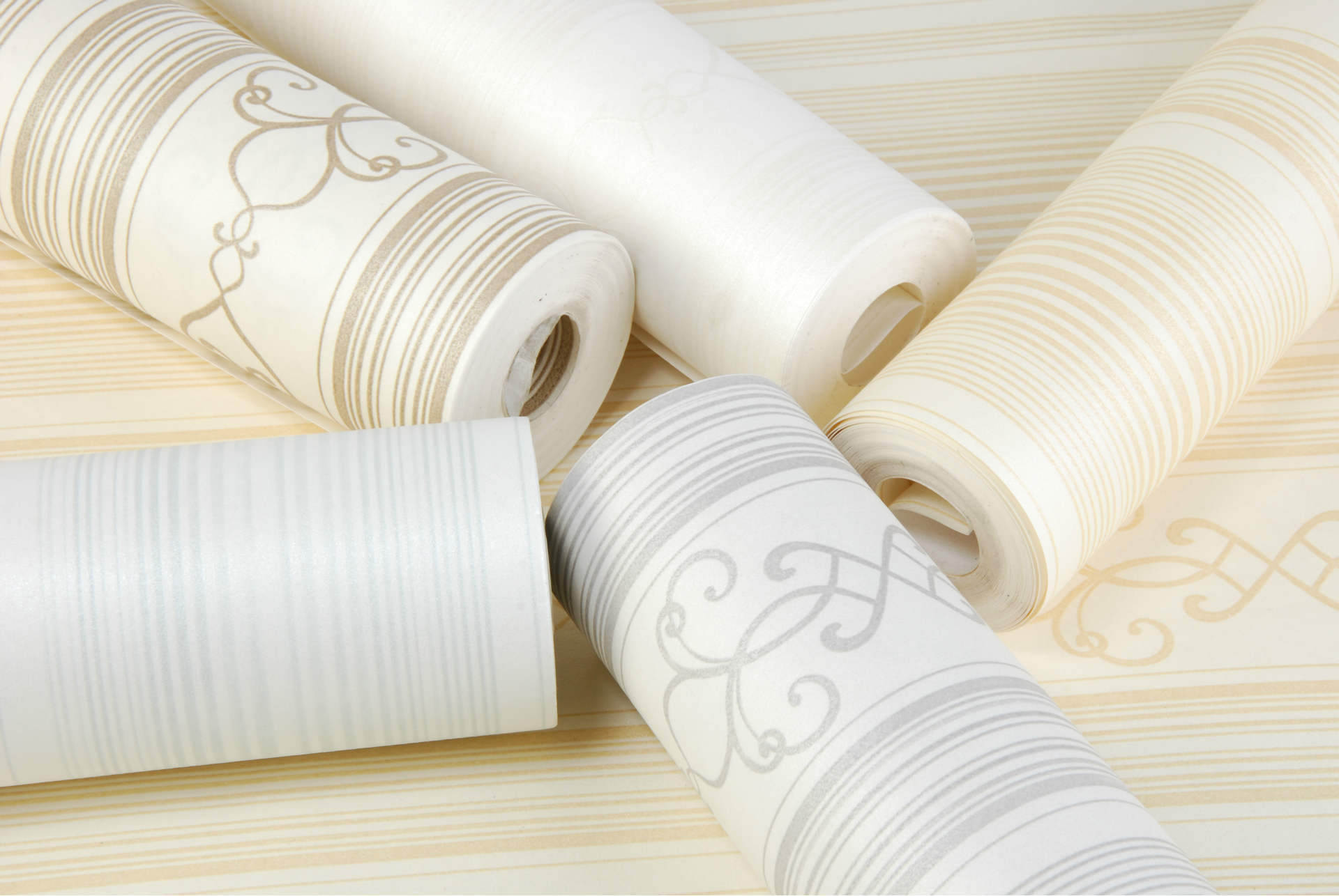 厂家直供环保无纺墙纸 尊贵典雅条纹壁纸 高档酒店会所 客厅墙纸