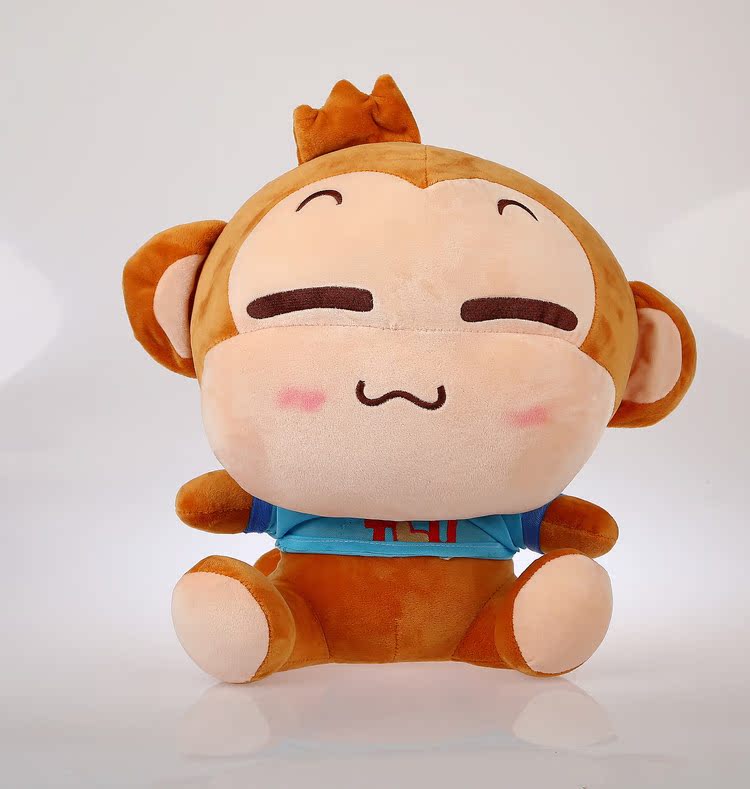 河北保定厂家直销毛绒玩具情侣悠嘻猴公仔玩偶送朋友礼物批发价格