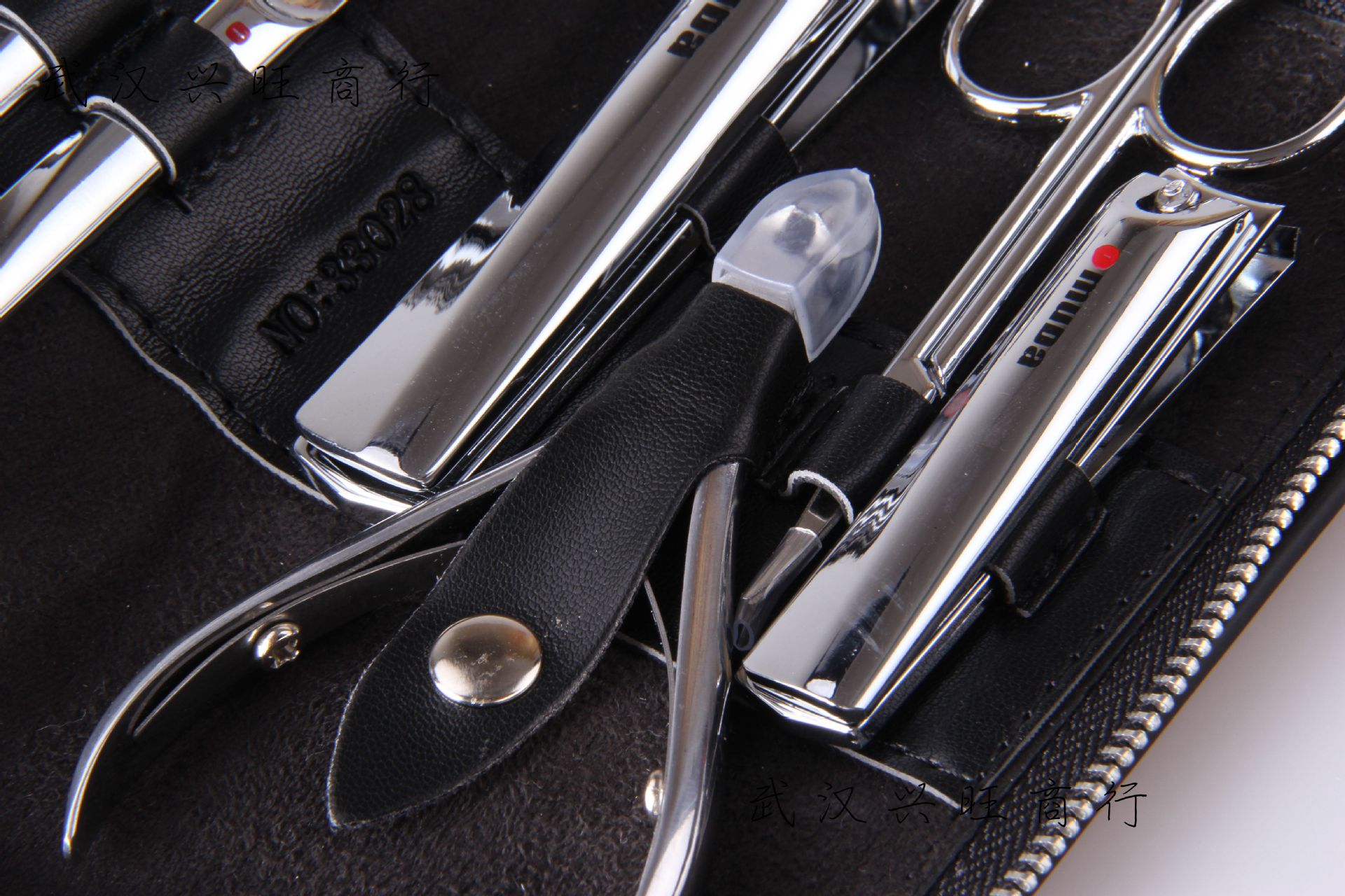 欧美达 正品 高级美甲修甲 指甲刀套装 10件套 精美礼品omd33028