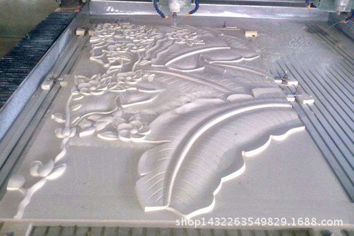 立体圆柱石材雕刻机 3D石材雕刻机罗马柱石材雕刻机壁画雕刻机