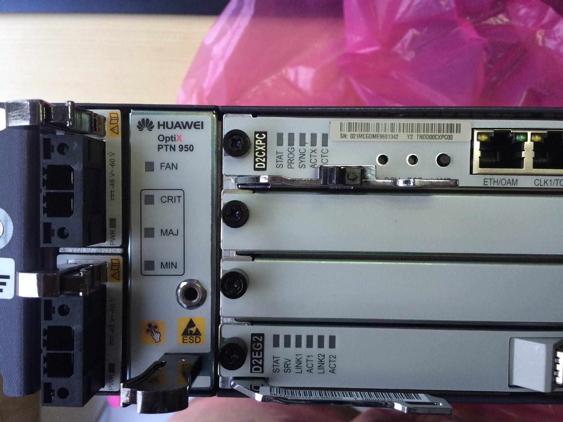 原包华为optixptn950光端机md1a板tnd1md1a