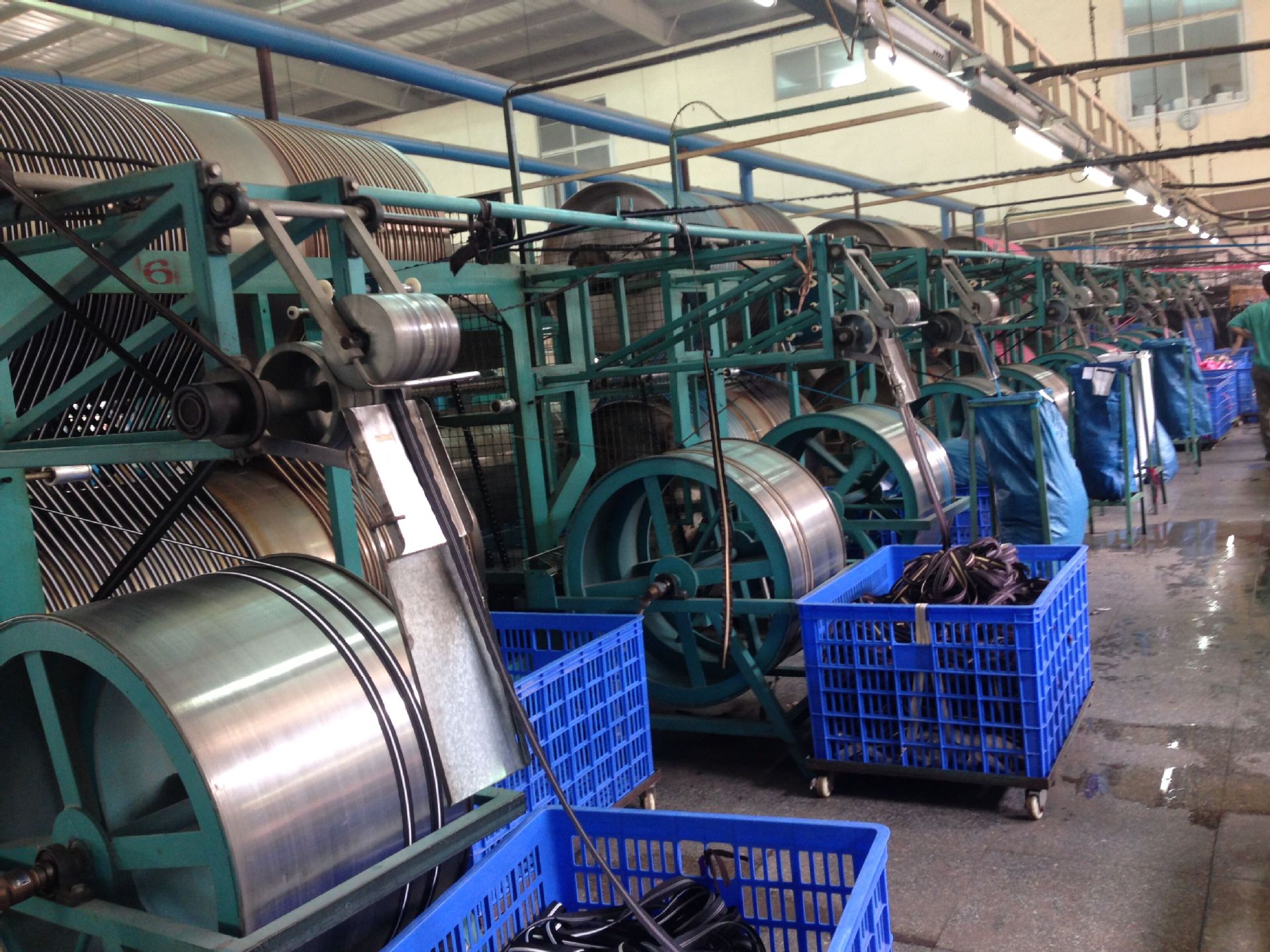 【服务至上】拉链织带冷却筒式蒸汽烘干定型烫带机 拉链纺织设备