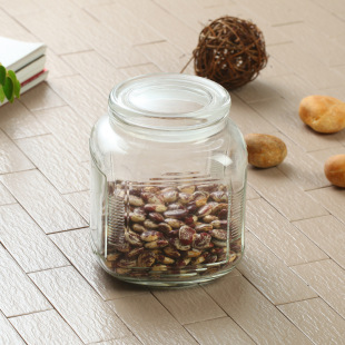 玻璃瓶密封罐茶叶罐