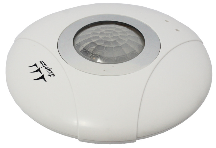 plc电力载波人体红外微波感应器/智能家居照明系统多功能感应器