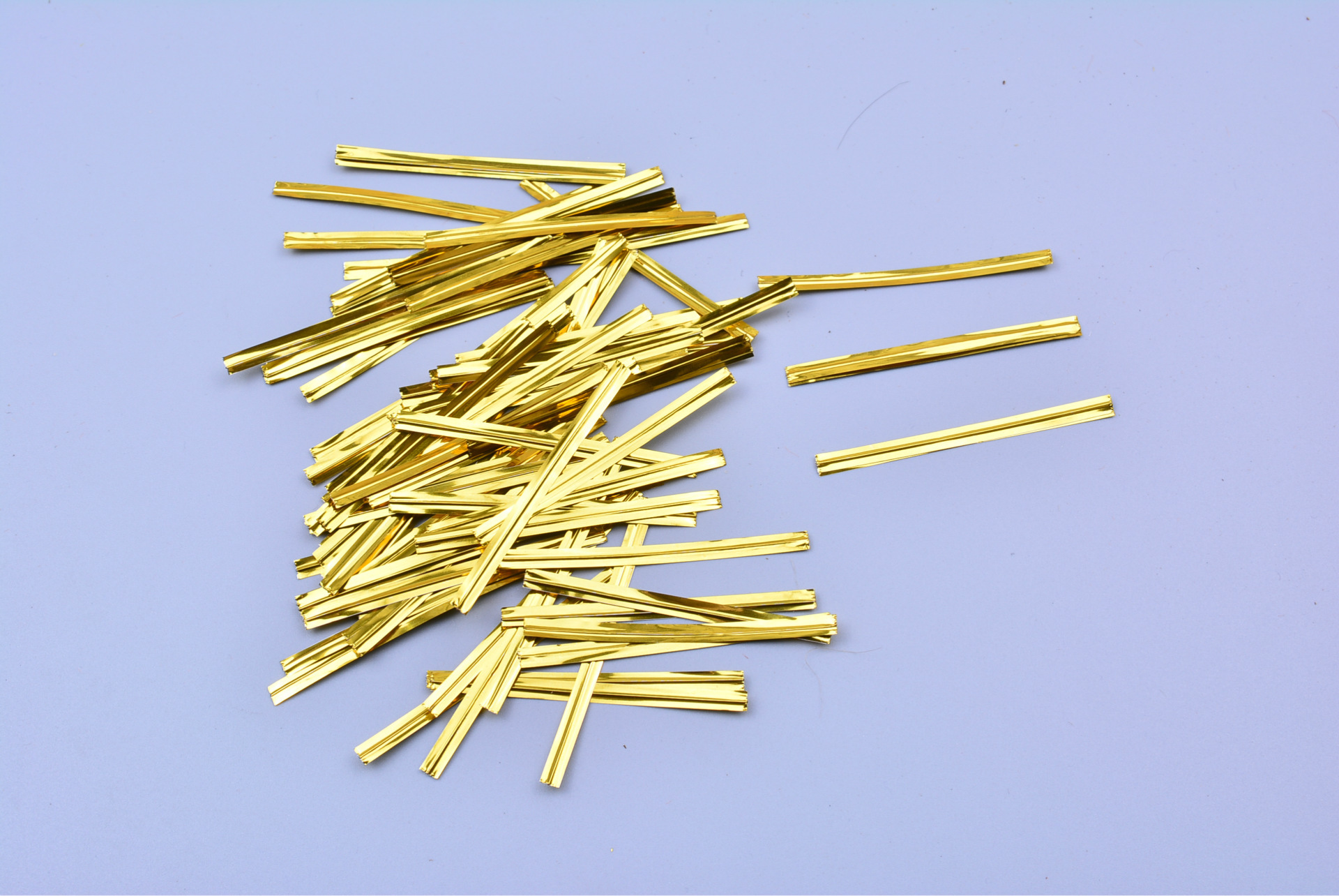 礼品扎带 食品袋扎丝 鲜花包装扎 金属铁丝扎图片_5