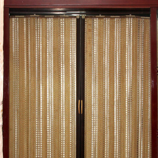 夏季高档竹帘 遮光帘 手动竹帘 定制窗帘 厂家直销 移门 窗帘批发