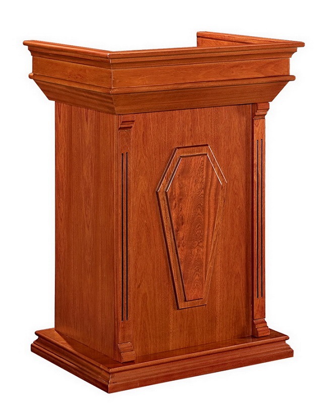 演讲台 迎宾台 油漆讲台办公台 开会发言台 办公家具工程配套