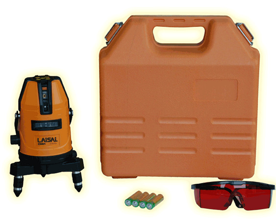 莱赛5线3点红外线激光水平仪ls629d 双强光点 室外放线 装修吊顶