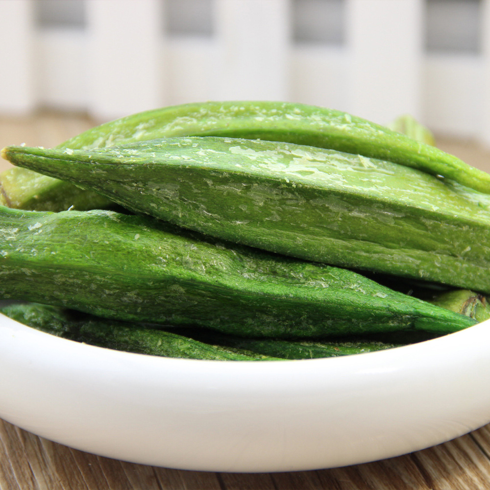 福香源 秋葵 干秋葵脆零食小吃 脱水蔬菜干