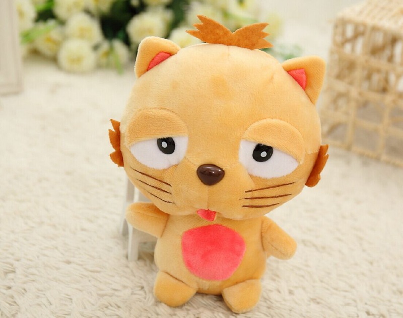 韩国卡通大懒猫玩具主君的太阳呆猫毛绒dinga猫公仔送女生日礼物