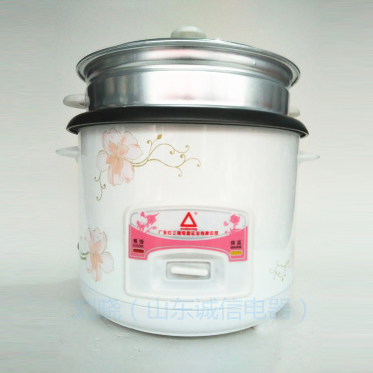 小家电叶志聪红三角电饭锅家庭礼品必备3l4l5l6l