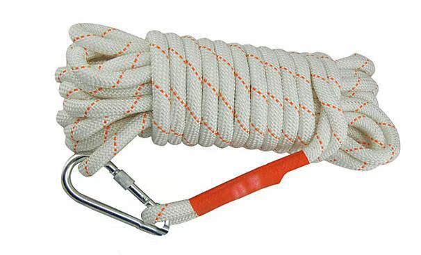 厂家直销16mm高层逃生绳安全绳高空作业绳救生绳消防绳高空