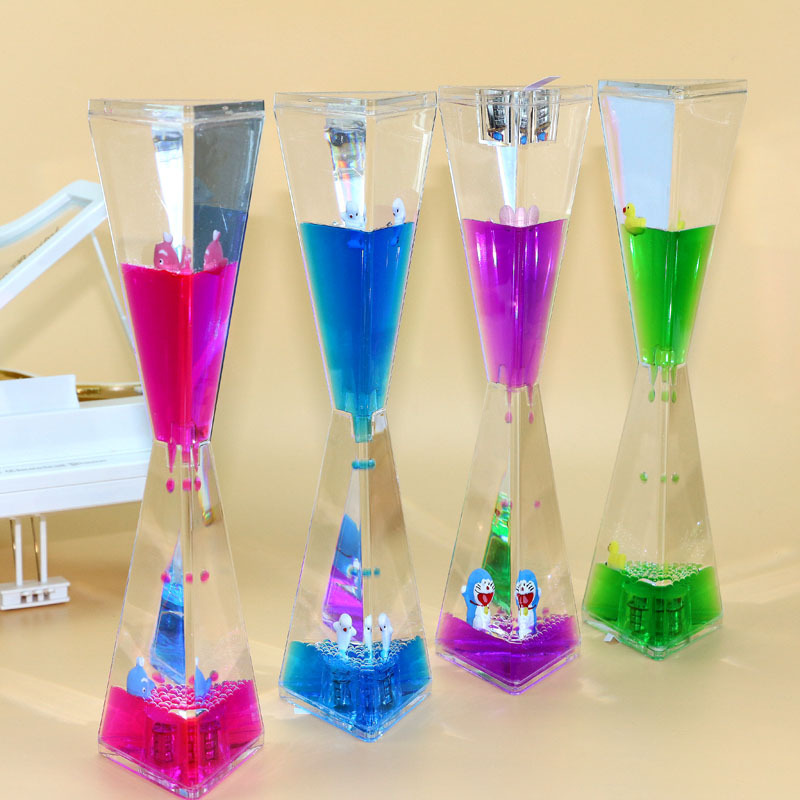 sy872 带灯油漏 多彩萌物滴油 亚克力工艺品 十元店地摊货源批发