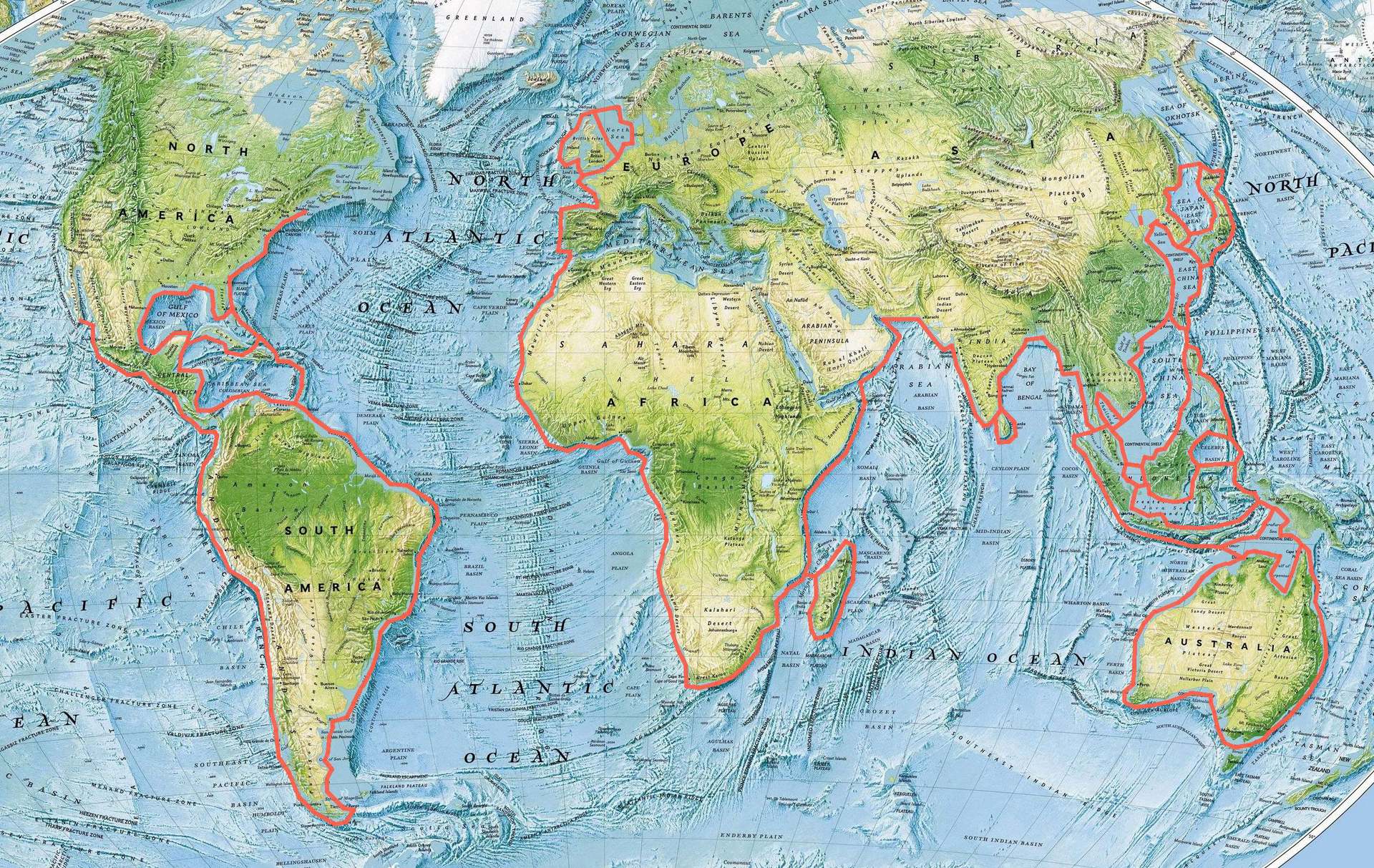 世界人工岛建设工程方兴未艾