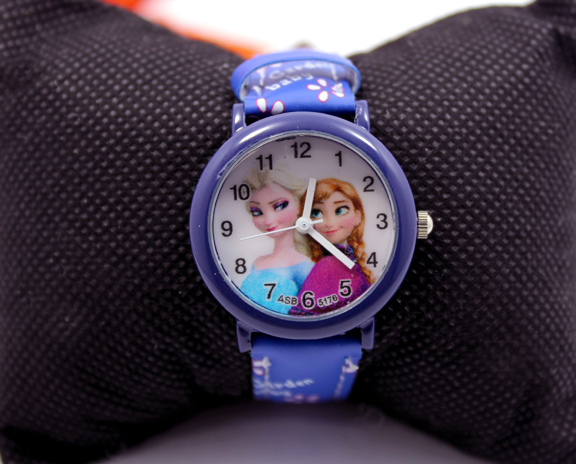 2015新款时尚可爱卡通冰雪奇缘frozen皮带儿童手表女孩混厂家批发