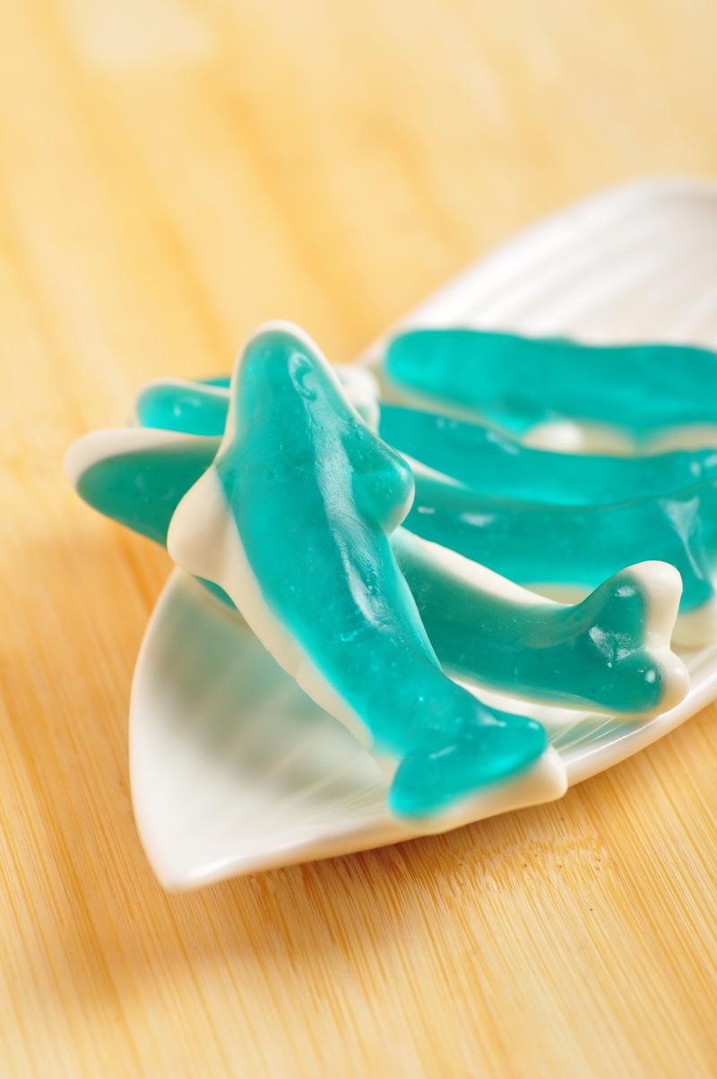 德国口力 蓝鲨鱼橡皮糖100g