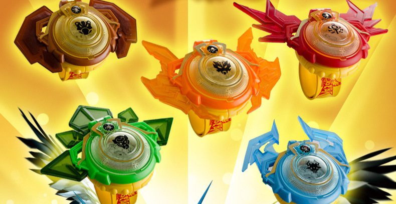 热播动漫猪猪侠五灵锁变身器 儿童手表发射器益智早教玩具批发