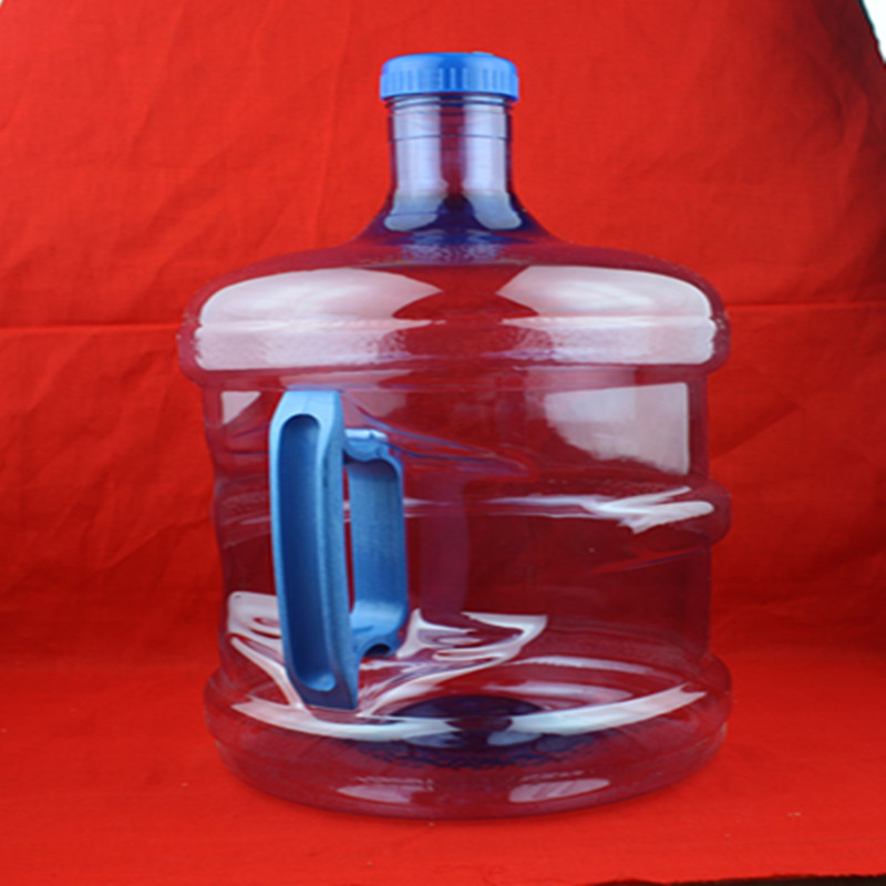 纯净水桶 10升pet水桶 瓶口是螺旋扣盖子 带把手