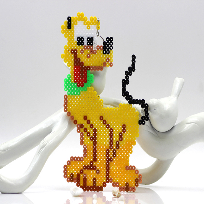 厂家直销 5mmeva拼拼豆豆12色盒装拼豆 拼板 手工diy魔法豆豆