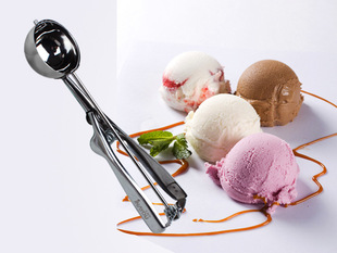 硬质冰淇淋挖球器不锈钢挖球器冰激凌挖球勺水果挖球勺挖球器