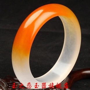 玉石工艺品 黄龙玉半黄半白石英岩玉镯玉饰 产地货源厂家直销批发