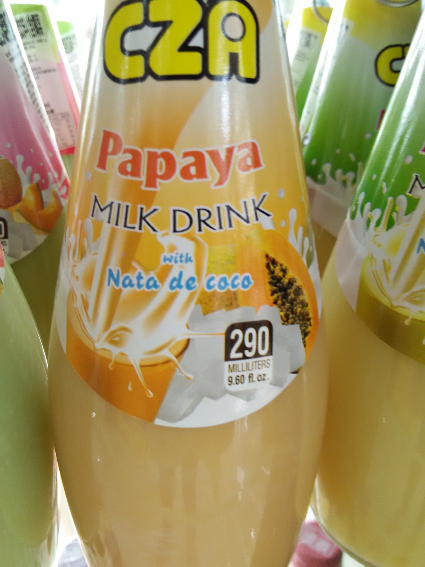 泰国cza明列子饮料290ml/瓶 一箱24瓶 进口饮料批发