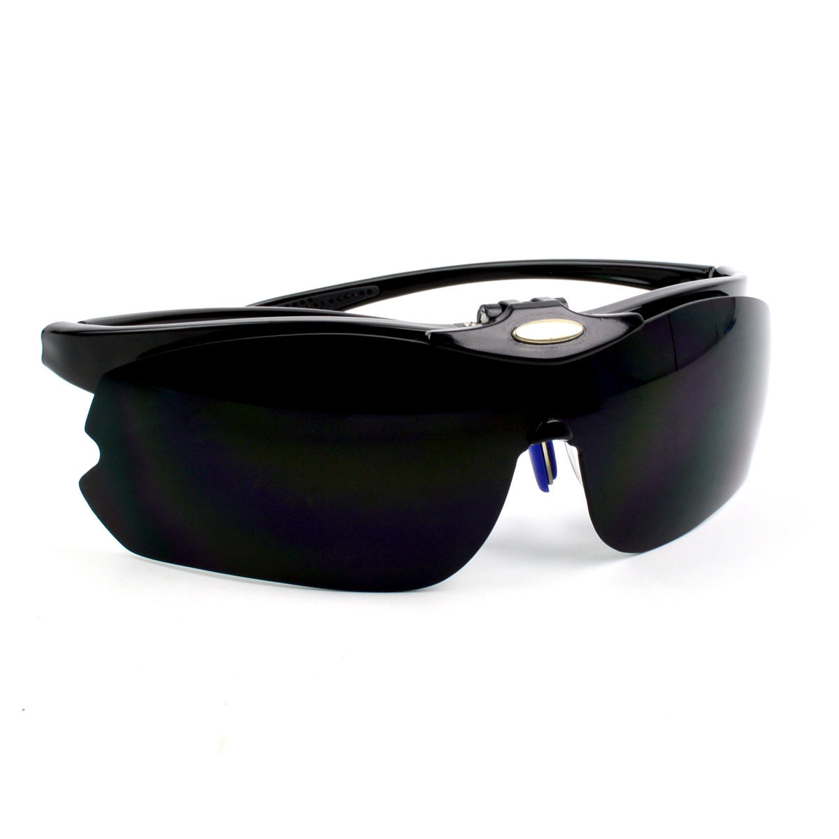 【彭博供应翻盖电焊眼镜】防炫光电焊护目镜 防风镜全黑色