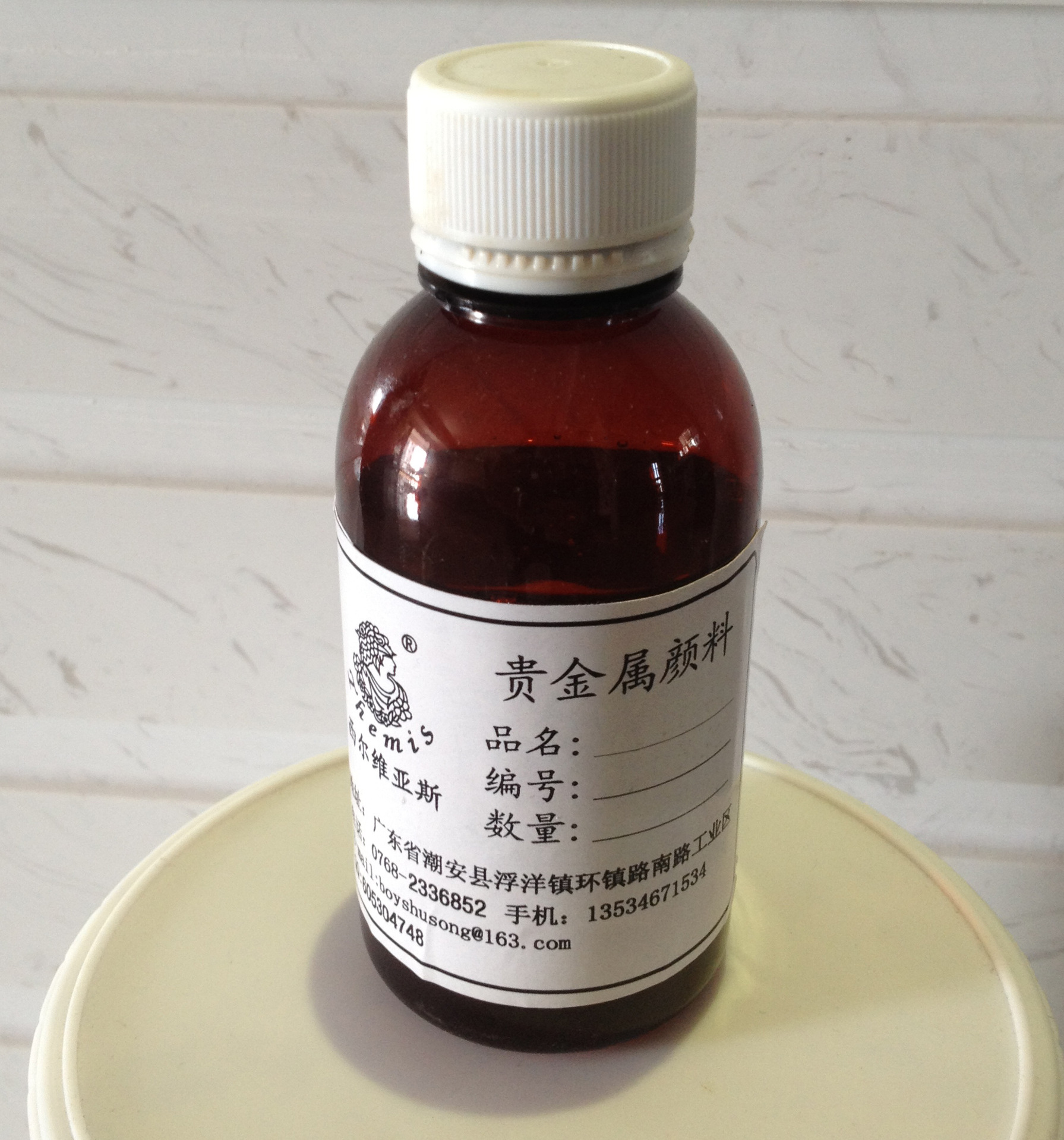 玻璃黄金水红外线加热管镀金黄金水化工耐腐陶瓷金水陶瓷镀金金水