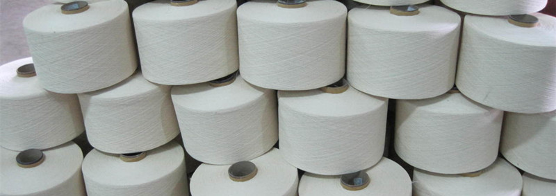 现货10s支本白色纱线纺织纱线再生棉纱涤棉纱 混纺纱 单股与合股