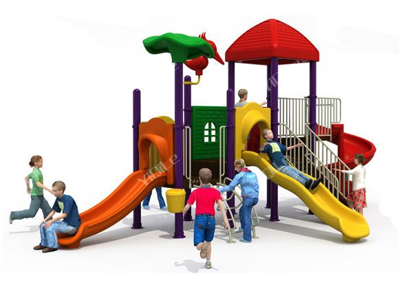 幼儿园户外小型组合塑料滑梯 儿童室内室外滑梯 小型游乐设施
