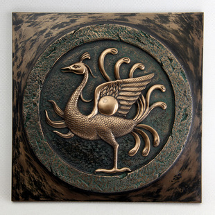 凤凰仿青铜家居摆件办公室客厅书房工艺装饰品镇宅工厂直销