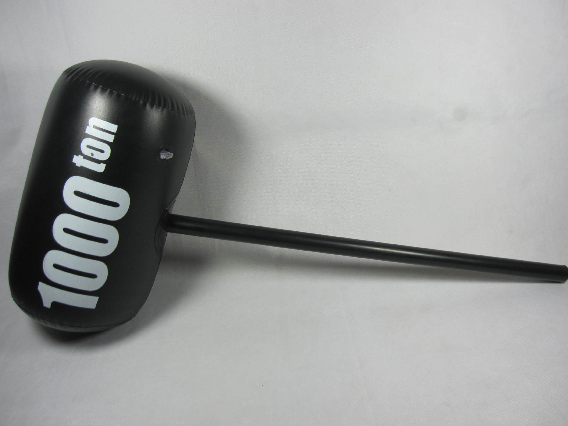 大号黑色充气锤伤不起千斤1000t儿童玩具充气气球发泄锤