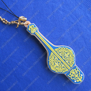 哈萨克斯坦 新疆维吾尔民族特色 冬不拉琵琶乐器u盘深圳厂家定做