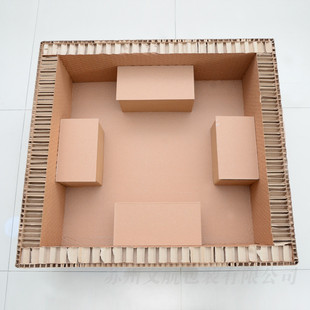 2014新品上架厂家生产定制专业设计纸托箱/带蜂窝围框托盘栈板