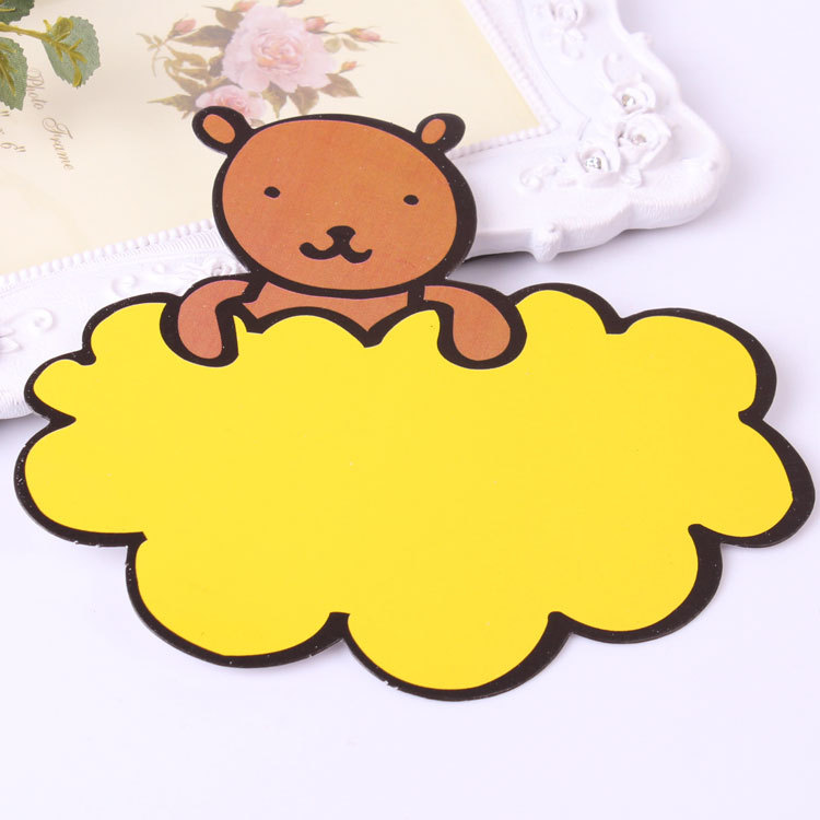 pop广告纸 熊爆炸贴 特价牌 爆炸花