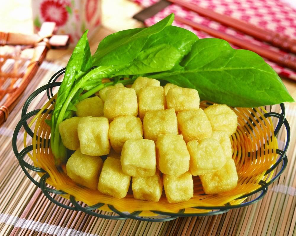 安徽黄山特产自制豆腐角豆泡豆腐果油豆腐火锅佐料包邮