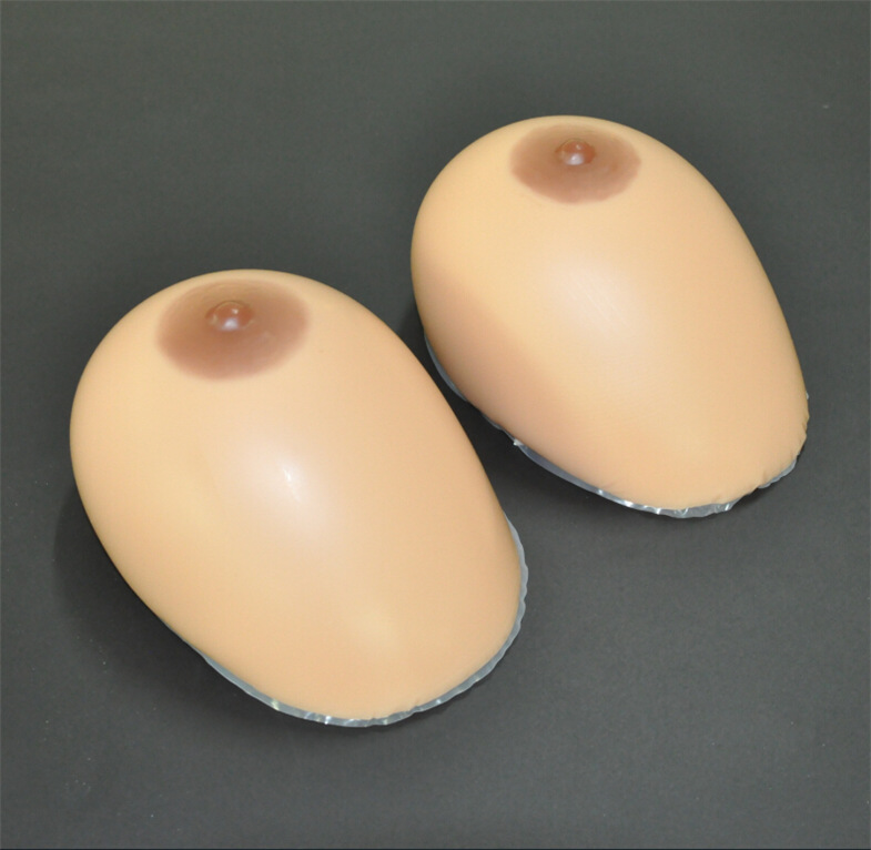 供应超实感深肤色硅胶术后义乳 假胸垫伪娘变装神器 丰满提胸爆乳