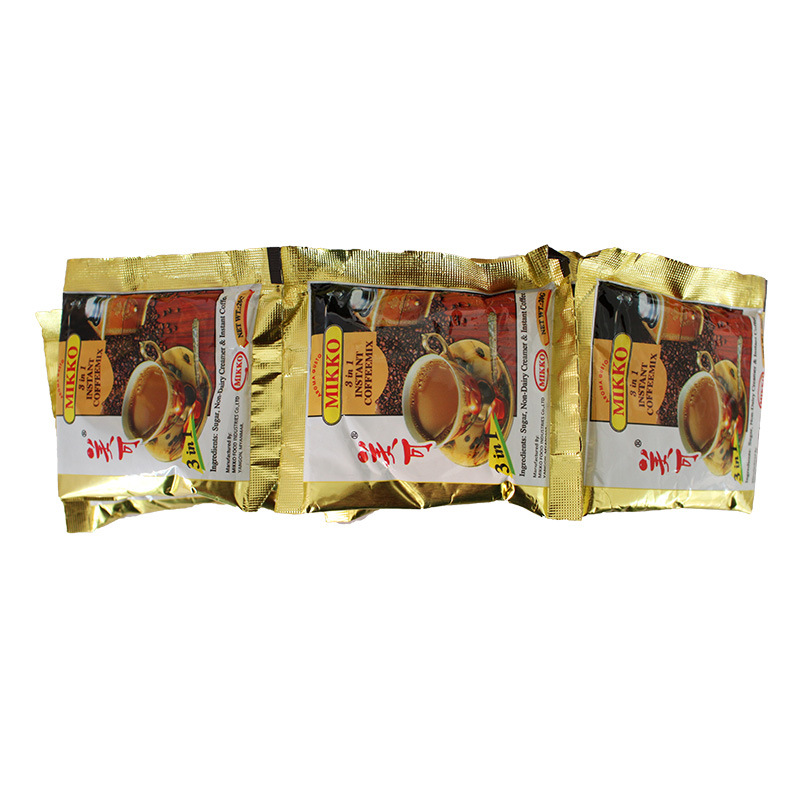 缅甸冲调饮品美可mikko三合一咖啡超值1000g装经典醇厚特浓批发