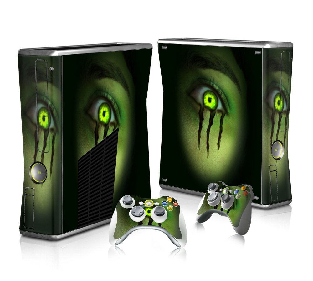 厂家批发 微软xbox360 s版主机贴膜 xbox 360 slim 薄机贴膜图片_4