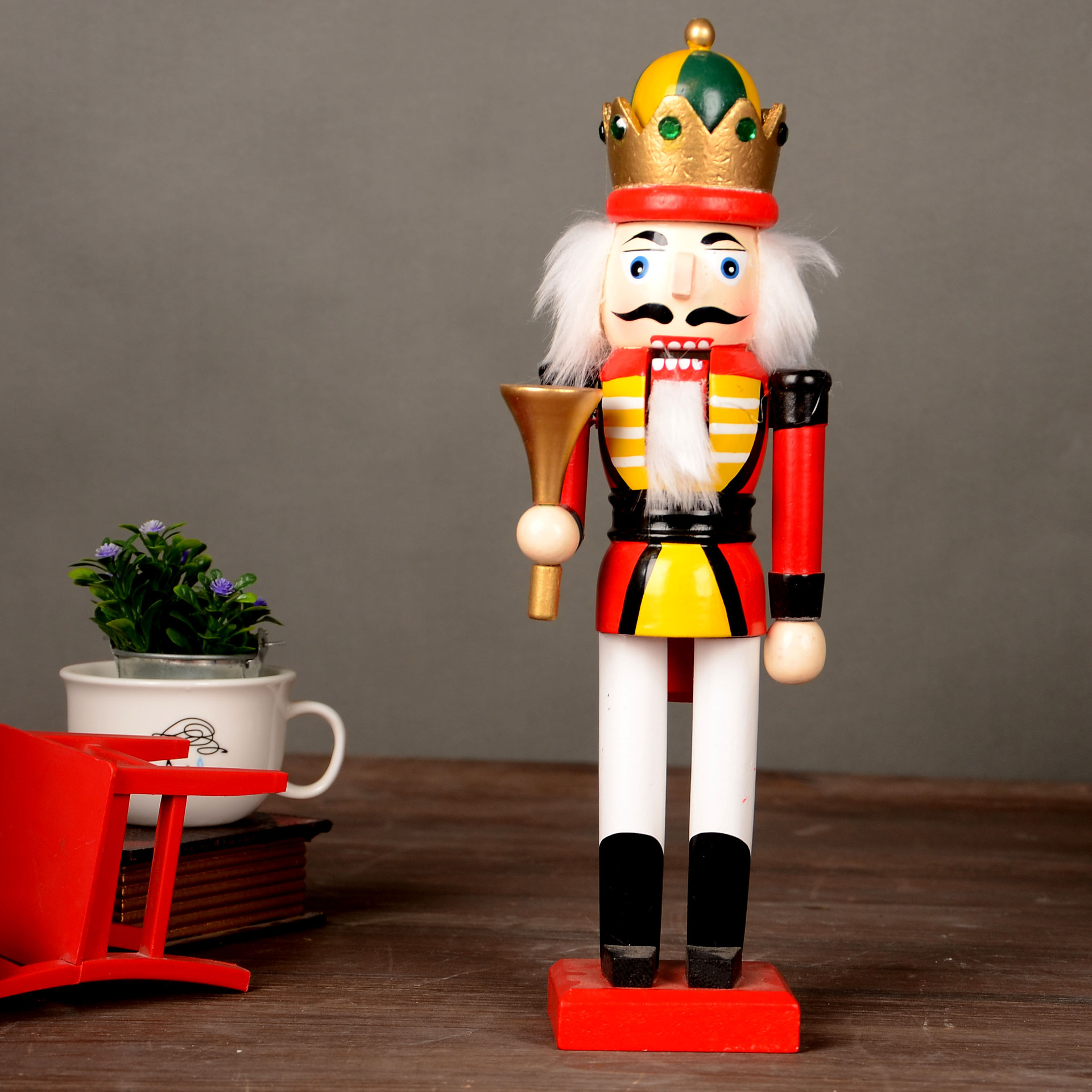 zakka 胡桃夹子 木偶 创意家居饰品 木质工艺礼品 4款 e0210