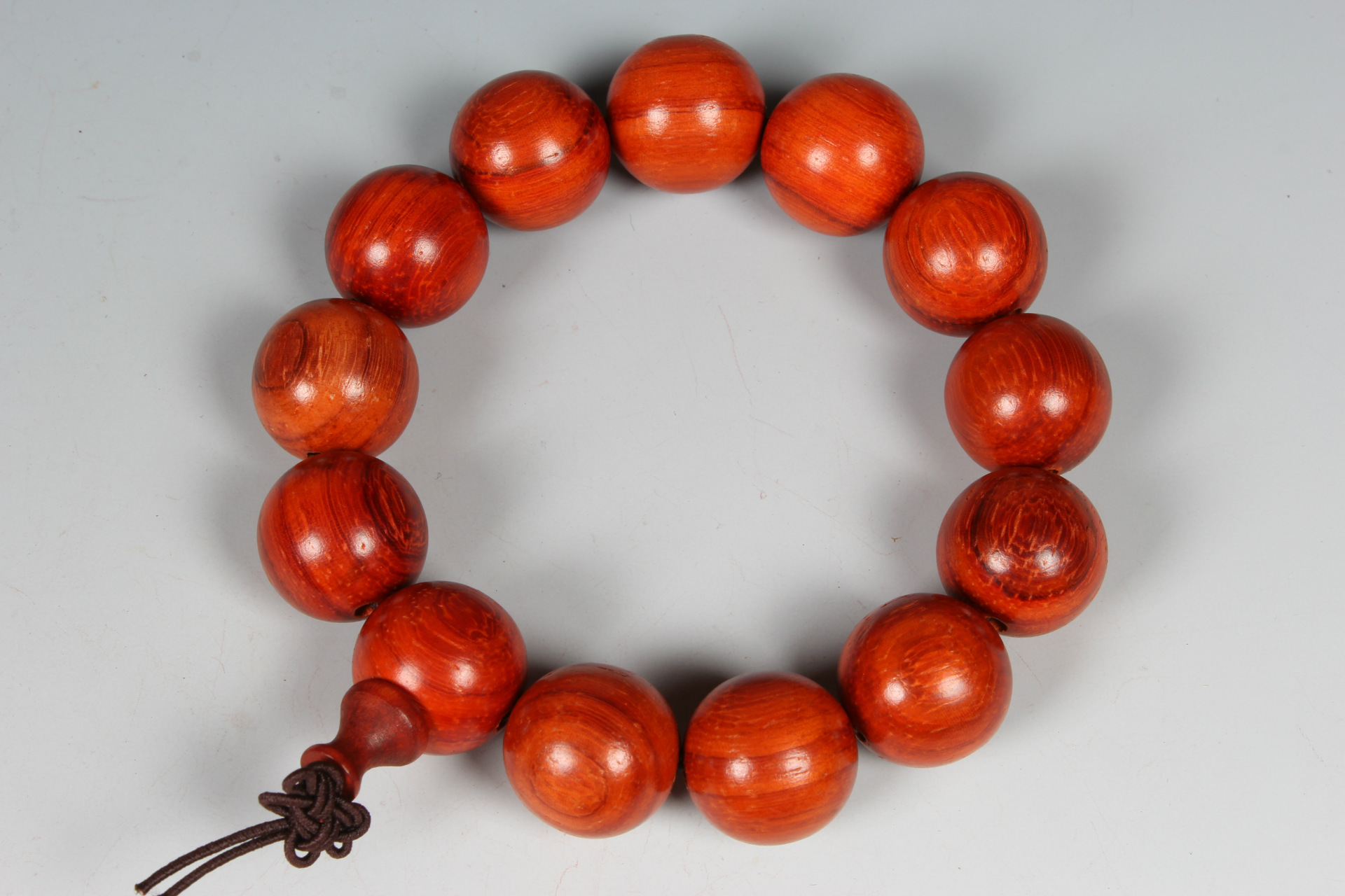 福建福州正品巴西红花梨佛珠念珠手串 男款手串女款情侣饰品 本命年