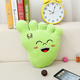 高品质毛绒玩具厂家直销批发创意造型抱枕靠垫大脚丫子公仔礼物