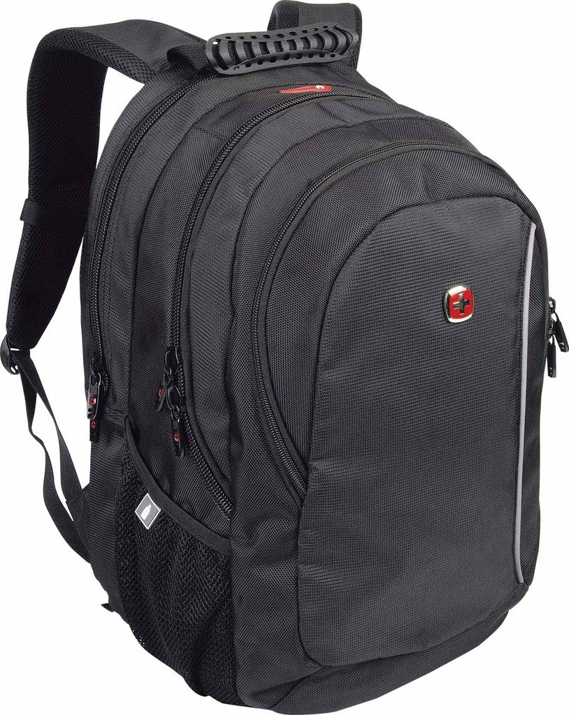 正品瑞士军刀双肩包15寸商务笔记本电脑包sa9531旅行包背包代发