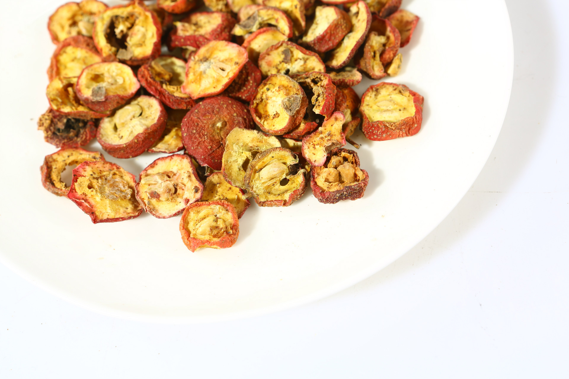 精选无籽纯天然新山楂干 无公害山楂 优质手切烘干无核山楂干