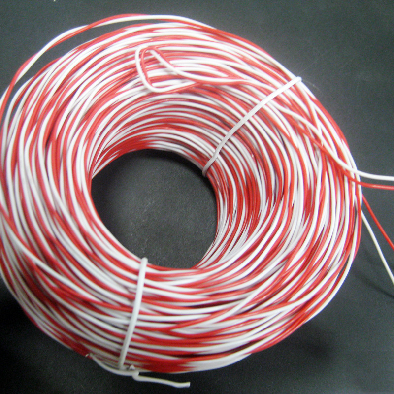 批发供应 红白跳线 通信线缆铜包铝电话跳线 电话红白线