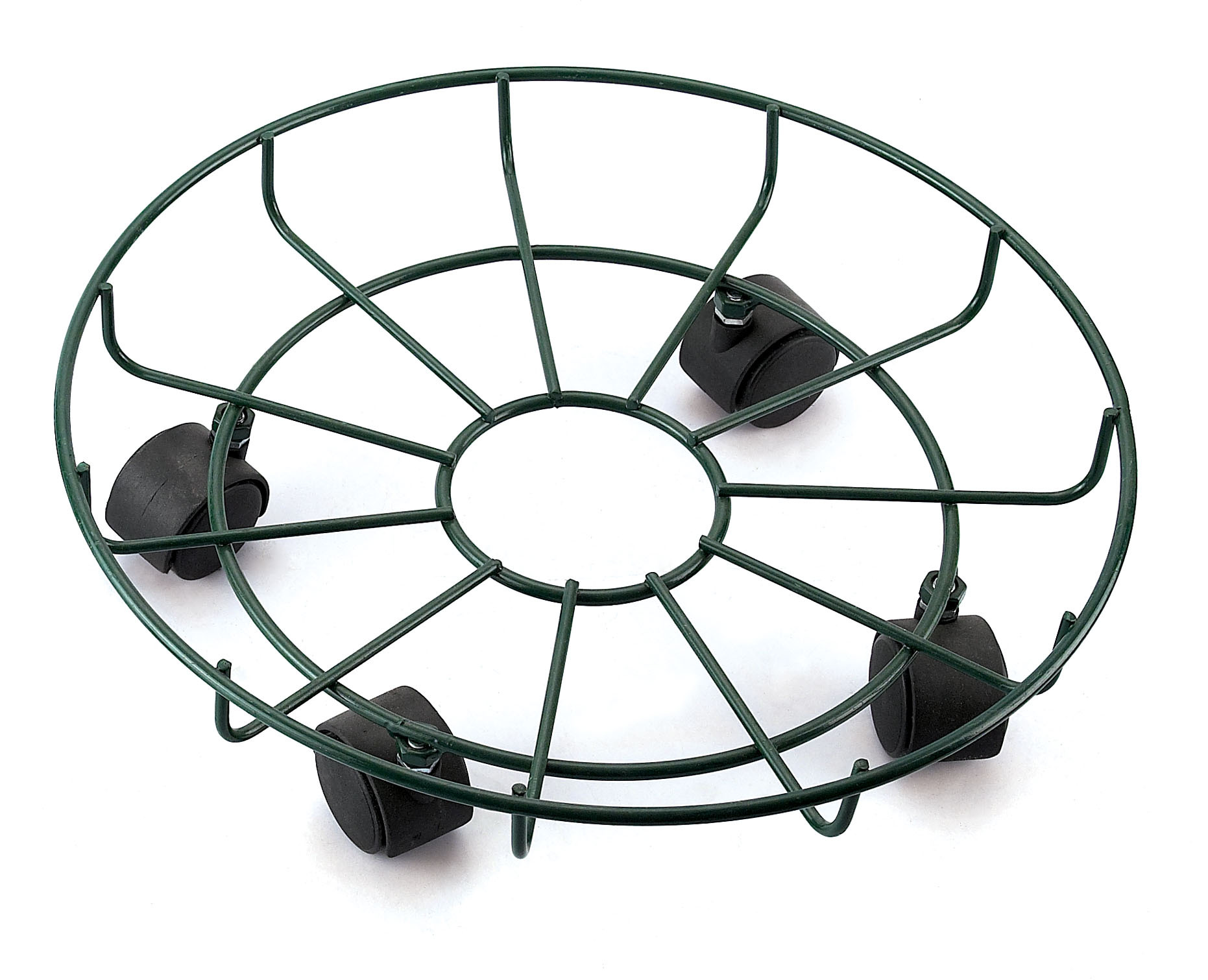 浸塑铁线带轮移动花盘架,花盆架,铁线花园制品,花架图片_20