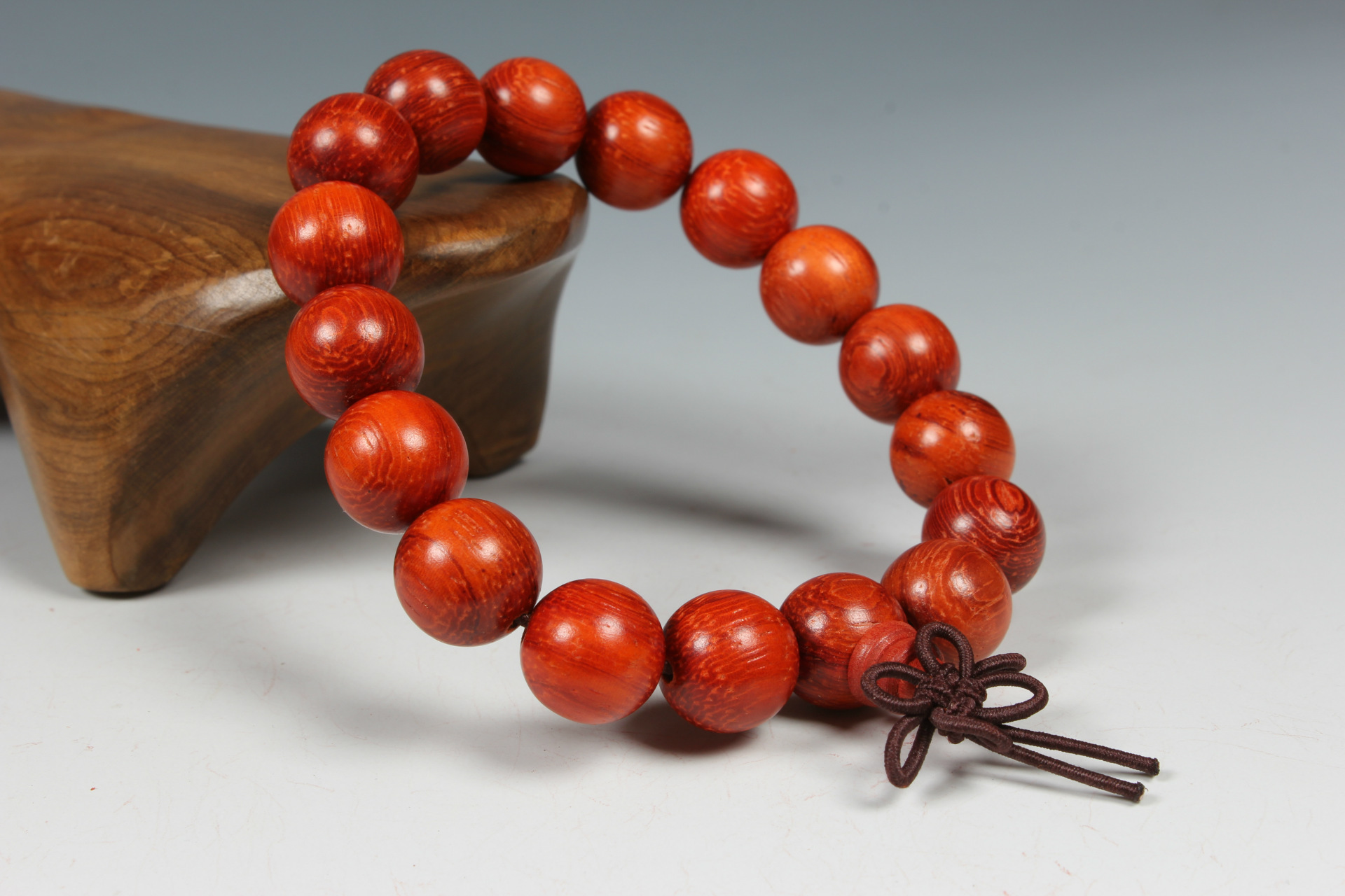 福建福州正品巴西红花梨佛珠念珠手串 男款手串女款情侣饰品 本命年