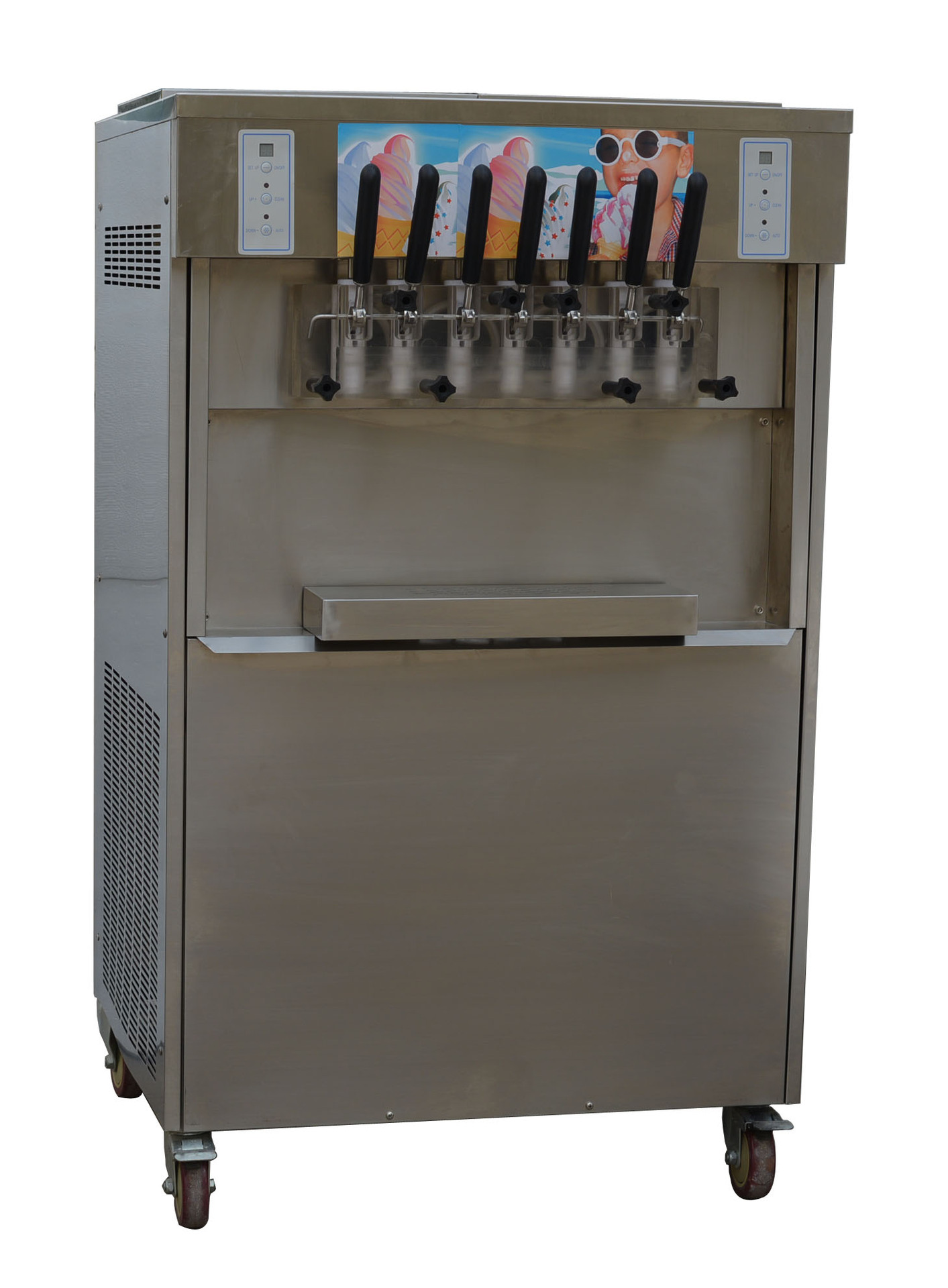 七色机 多口味冰淇淋机 冰淇淋机价格 厂家直销