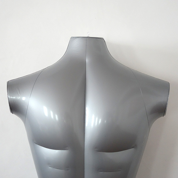 半身吊挂肌肉男充气模特 衬衣展示无头无手臂男款充气模